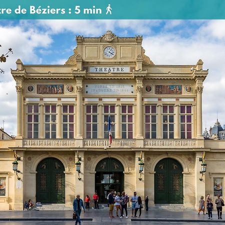 Elegant Studio Climatise 'Alma 2' - Coeur De Beziers - Wifi Fibre - Netflix Ngoại thất bức ảnh
